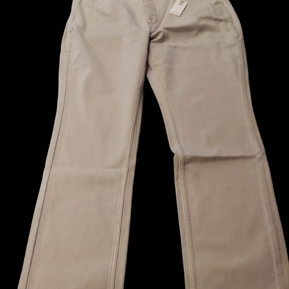 NWT Good American Good 90's Icon Straight Jeans Bone001 Women Plus Size 16 Beige - Picture 9 of 9